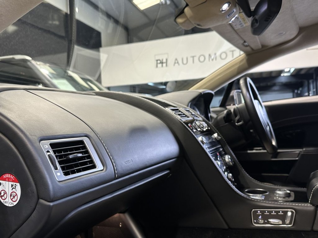 USED 2013 A ASTON MARTIN RAPIDE S 6.0 V12 S Saloon 4dr Petrol T-TronicII Euro 5 (550 bhp) REAR SCREENS | BANG & OLUFSEN