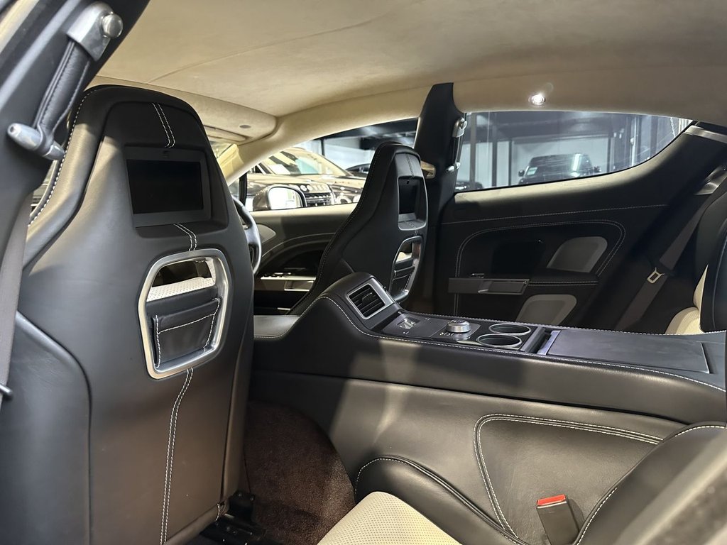 USED 2013 A ASTON MARTIN RAPIDE S 6.0 V12 S Saloon 4dr Petrol T-TronicII Euro 5 (550 bhp) REAR SCREENS | BANG & OLUFSEN