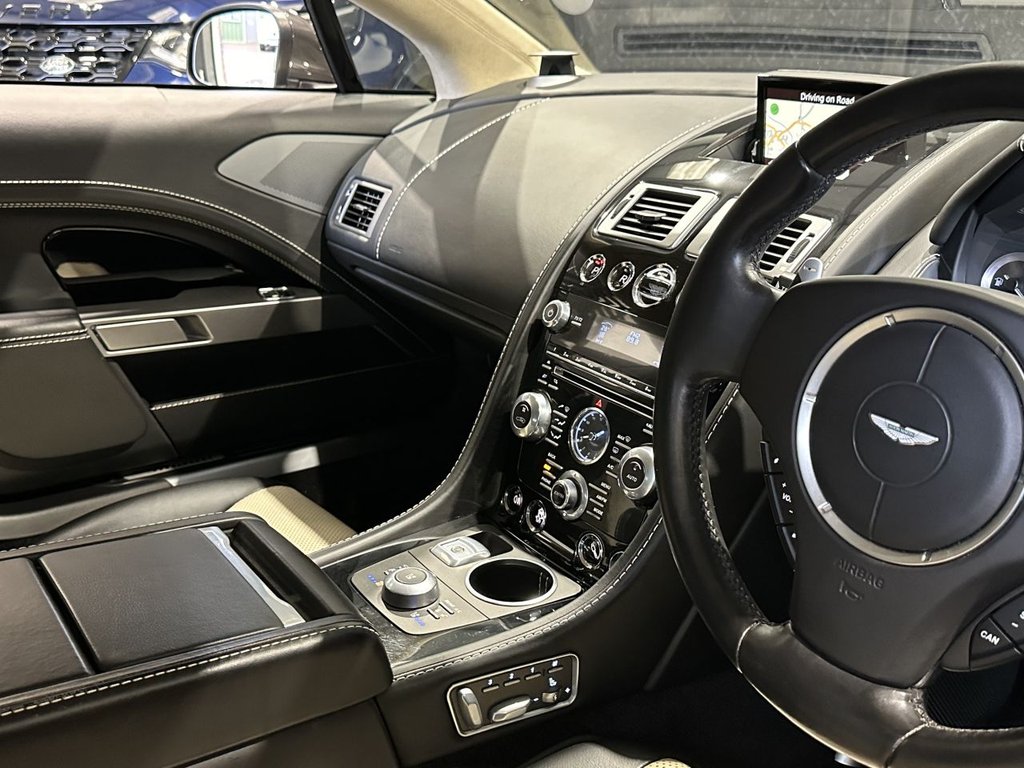 USED 2013 A ASTON MARTIN RAPIDE S 6.0 V12 S Saloon 4dr Petrol T-TronicII Euro 5 (550 bhp) REAR SCREENS | BANG & OLUFSEN