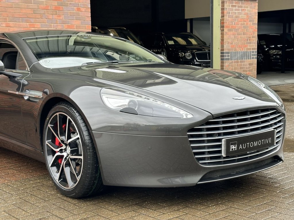 USED 2013 A ASTON MARTIN RAPIDE S 6.0 V12 S Saloon 4dr Petrol T-TronicII Euro 5 (550 bhp) REAR SCREENS | BANG & OLUFSEN