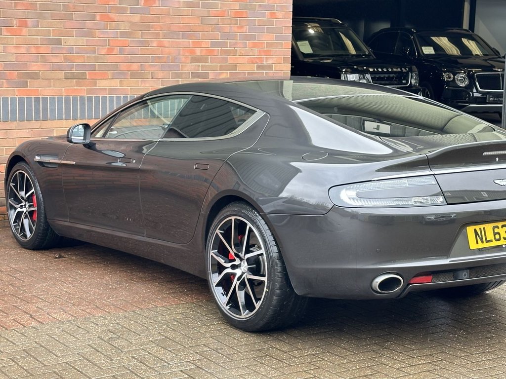 USED 2013 A ASTON MARTIN RAPIDE S 6.0 V12 S Saloon 4dr Petrol T-TronicII Euro 5 (550 bhp) REAR SCREENS | BANG & OLUFSEN