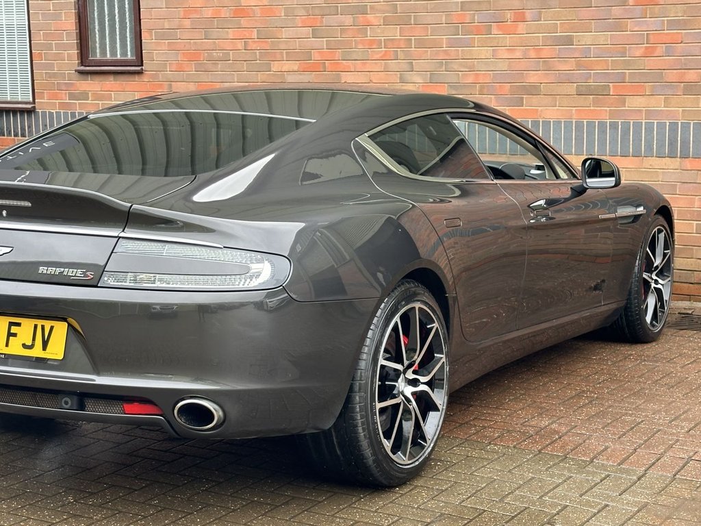 USED 2013 A ASTON MARTIN RAPIDE S 6.0 V12 S Saloon 4dr Petrol T-TronicII Euro 5 (550 bhp) REAR SCREENS | BANG & OLUFSEN