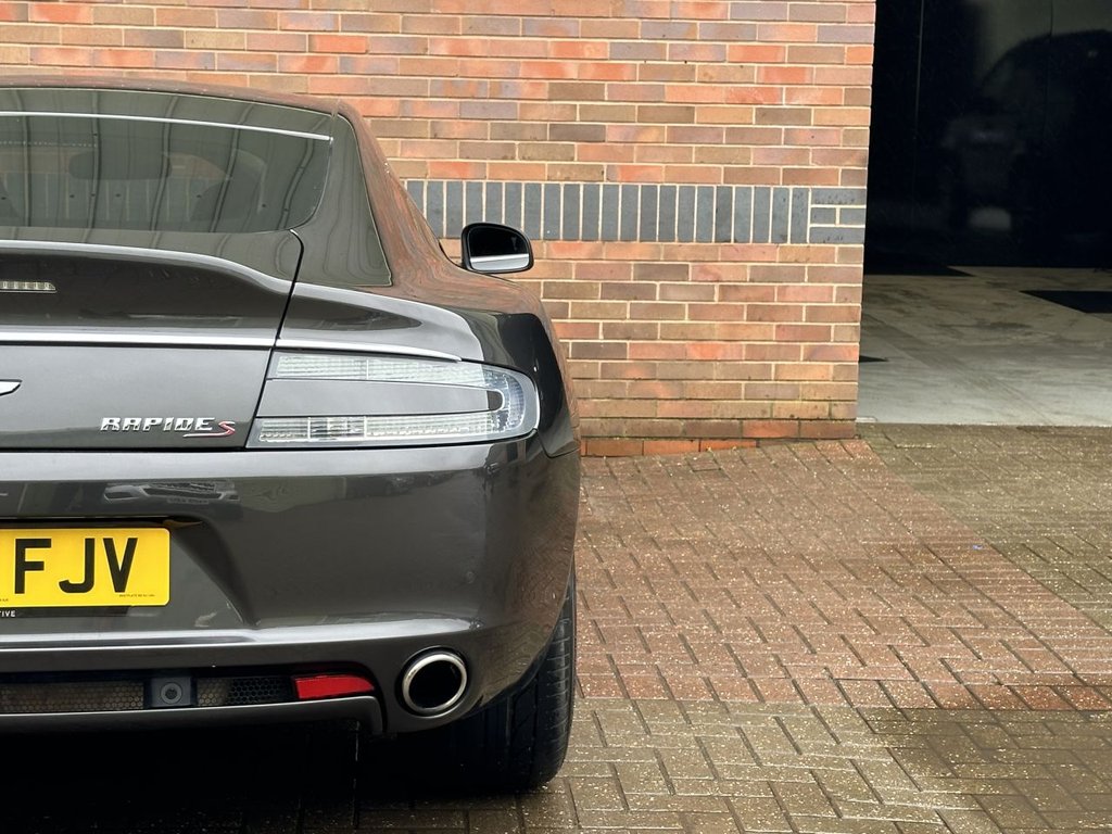 USED 2013 A ASTON MARTIN RAPIDE S 6.0 V12 S Saloon 4dr Petrol T-TronicII Euro 5 (550 bhp) REAR SCREENS | BANG & OLUFSEN