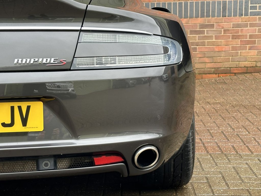 USED 2013 A ASTON MARTIN RAPIDE S 6.0 V12 S Saloon 4dr Petrol T-TronicII Euro 5 (550 bhp) REAR SCREENS | BANG & OLUFSEN