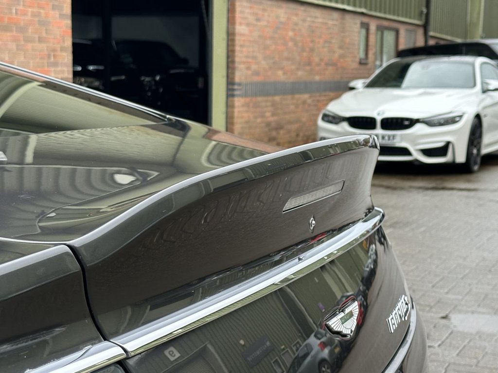 USED 2013 A ASTON MARTIN RAPIDE S 6.0 V12 S Saloon 4dr Petrol T-TronicII Euro 5 (550 bhp) REAR SCREENS | BANG & OLUFSEN