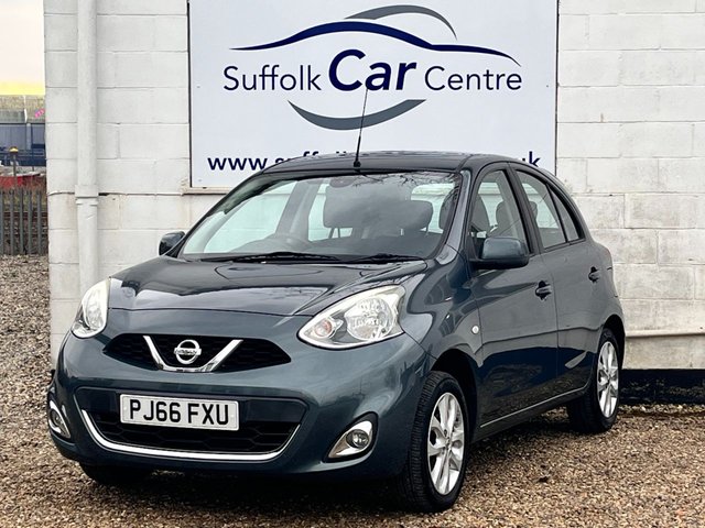 2016 66 Nissan Micra 1.2 Acenta Hatchback 5dr Petrol CVT Euro 6 (80 ps)