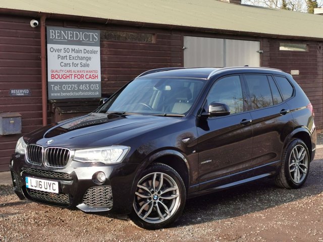 2016 16 BMW X3 2.0 20d M Sport SUV 5dr Diesel Auto xDrive Euro 6 (s/s) (190 ps) READ OUR REVIEWS! FINANCE AVAILABLE FROM 9.9% APR!