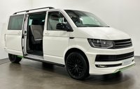 USED 2017 17 VOLKSWAGEN TRANSPORTER SHUTTLE 2.0 TDI BlueMotion Tech SE Minibus Double Cab 5dr Diesel Manual FWD LWB Euro 6 (s/s) (102 ps) Rare 9 Seater