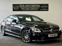 USED 2018 18 MERCEDES-BENZ CLS CLASS 2.1 CLS220d AMG Line (Premium) Coupe 4dr Diesel G-Tronic+ Euro 6 (s/s) (177 ps) SUNROOF SATNAV HEATED SEATS