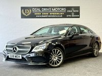 USED 2018 18 MERCEDES-BENZ CLS CLASS 2.1 CLS220d AMG Line (Premium) Coupe 4dr Diesel G-Tronic+ Euro 6 (s/s) (177 ps) SUNROOF SATNAV HEATED SEATS