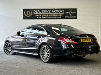USED 2018 18 MERCEDES-BENZ CLS CLASS 2.1 CLS220d AMG Line (Premium) Coupe 4dr Diesel G-Tronic+ Euro 6 (s/s) (177 ps) SUNROOF SATNAV HEATED SEATS