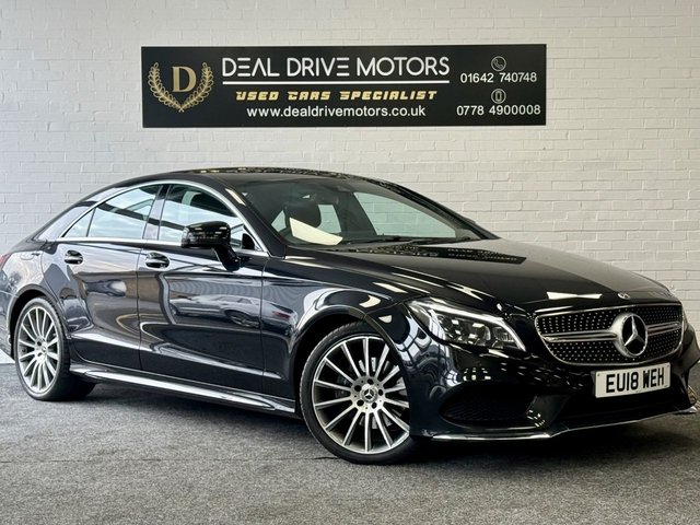 2018 18 Mercedes-Benz Cls Class 2.1 CLS220d AMG Line (Premium) Coupe 4dr Diesel G-Tronic+ Euro 6 (s/s) (177 ps)