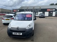 USED 2018 18 CITROEN BERLINGO 1.6 BlueHDi 625 LX Panel Van 5dr Diesel Manual L1 (112 g/km, 75 bhp) 