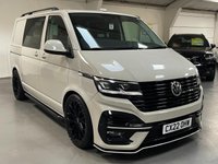 USED 2022 22 VOLKSWAGEN TRANSPORTER 2.0 BiTDI T32 Highline Crew Van Double Cab 5dr Diesel DSG FWD SWB Euro 6 (s/s) (204 ps) LEIGHTON EDITION VW CONVERSION