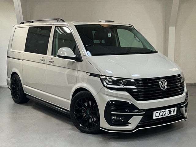 2022 22 Volkswagen Transporter 2.0 BiTDI T32 Highline Crew Van Double Cab 5dr Diesel DSG FWD SWB Euro 6 (s/s) (204 ps)