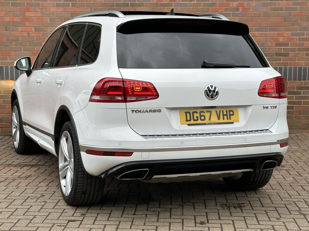 USED 2017 67 VOLKSWAGEN TOUAREG 3.0 TDI V6 R-Line Plus SUV 5dr Diesel Tiptronic 4WD Euro 6 (s/s) (262 ps) TOW BAR|21" WHEEL|1YR WARRANTY