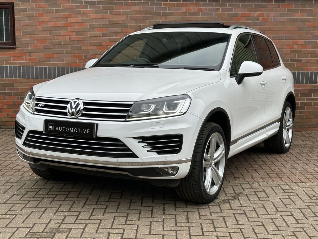 USED 2017 67 VOLKSWAGEN TOUAREG 3.0 TDI V6 R-Line Plus SUV 5dr Diesel Tiptronic 4WD Euro 6 (s/s) (262 ps) TOW BAR|21" WHEEL|1YR WARRANTY