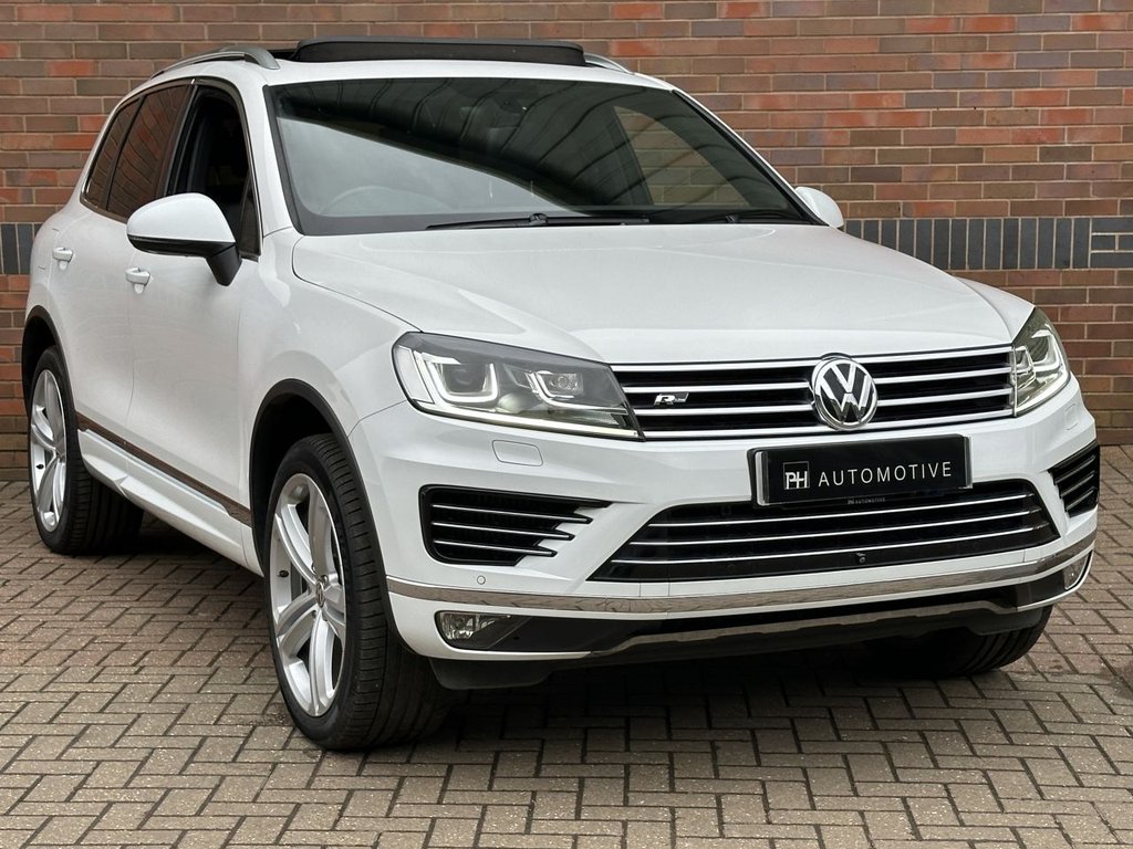 USED 2017 67 VOLKSWAGEN TOUAREG 3.0 TDI V6 R-Line Plus SUV 5dr Diesel Tiptronic 4WD Euro 6 (s/s) (262 ps) TOW BAR|21" WHEEL|1YR WARRANTY