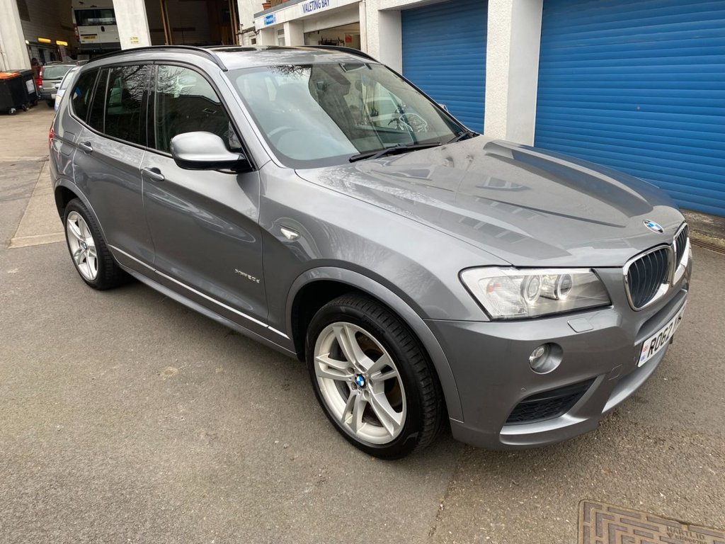 USED 2012 62 BMW X3 2.0 20d M Sport SUV 5dr Diesel Auto xDrive Euro 5 (s/s) (184 ps) HIGH SPECIFICATION BMW X3