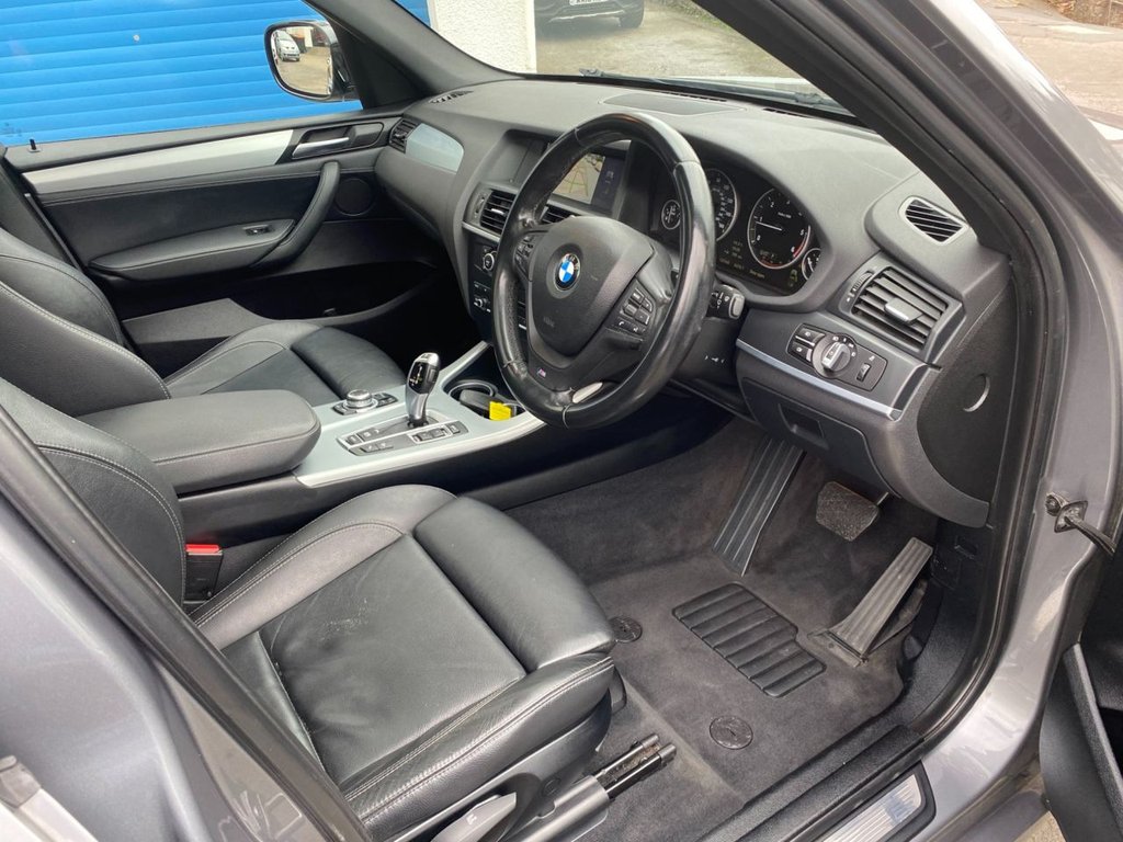 USED 2012 62 BMW X3 2.0 20d M Sport SUV 5dr Diesel Auto xDrive Euro 5 (s/s) (184 ps) HIGH SPECIFICATION BMW X3