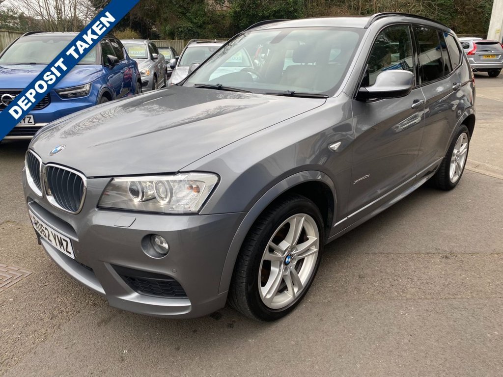 USED 2012 62 BMW X3 2.0 20d M Sport SUV 5dr Diesel Auto xDrive Euro 5 (s/s) (184 ps) HIGH SPECIFICATION BMW X3