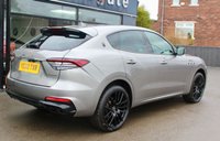 PRE-OWNED 2022 22 MASERATI LEVANTE 3.0 V6 Modena SUV 5dr Petrol ZF 4WD Euro 6 (s/s) (350 ps) Grigo Metallic (&pound;725 option) Full Nero Leather,  Nerissimo Exterior pack (&pound;2430 option), 21in Anteo Alloys(&pound;330 option, Cold Weather Pack (&pound;1230 option), Harman Kardon Sound System (&pound;1650 option), Cruise Control, Electric Panoramic Glass Sunroof (&pound;1360 option), Wireless Apple CarPlay, Electric Folding Mirrors, Heated Rear Seats (&pound;420 option), Soft Close Doors,  All Wheel Drive Intelligent Q4 With Torque Vectoring, Maserati Design Clock, Dual Zone Climate Control.