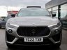 USED 2022 22 MASERATI LEVANTE 3.0 V6 Modena SUV 5dr Petrol ZF 4WD Euro 6 (s/s) (350 ps) Grigo Metallic (&pound;725 option) Full Nero Leather,  Nerissimo Exterior pack (&pound;2430 option), 21in Anteo Alloys(&pound;330 option, Cold Weather Pack (&pound;1230 option), Harman Kardon Sound System (&pound;1650 option), Cruise Control, Electric Panoramic Glass Sunroof (&pound;1360 option), Wireless Apple CarPlay, Electric Folding Mirrors, Heated Rear Seats (&pound;420 option), Soft Close Doors,  All Wheel Drive Intelligent Q4 With Torque Vectoring, Maserati Design Clock, Dual Zone Climate Control.