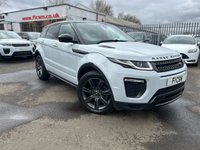 USED 2018 67 LAND ROVER RANGE ROVER EVOQUE 2.0 TD4 Landmark SUV 5dr Diesel Manual 4WD Euro 6 (s/s) (180 ps) A BEAUTIFUL ADDITION TO OUR FORECOURT FINISHED IN EVER POPULAR WHITE PAINT+4 WHEEL DRIVE+DIESEL+ONLY 2 FORMER KEEPERS+SERVICE HISTORY+ULEZ COMPLIANT+PRIVACY GLASS+FULL LEATHER INTERIOR+FULL PANORAMIC GLASS ROOF+SATELLITE NAVIGATION+PARK ASSIST+CLIMATE CONTROL+19 INCH ALLOY WHEELS+COST NEW &pound;38785 MAKING THIS USED VEHICLE AMAZING VALUE AT OUR LOW PRICE+1 FULL YEARS MOT PRIOR TO COLLECTION+CALL NOW TO ARRANGE A VIEWING+DONT MISS OUT!!!!!!!!!!!!!!!!!!!!!!!!!