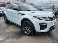 USED 2018 67 LAND ROVER RANGE ROVER EVOQUE 2.0 TD4 Landmark SUV 5dr Diesel Manual 4WD Euro 6 (s/s) (180 ps) A BEAUTIFUL ADDITION TO OUR FORECOURT FINISHED IN EVER POPULAR WHITE PAINT+4 WHEEL DRIVE+DIESEL+ONLY 2 FORMER KEEPERS+SERVICE HISTORY+ULEZ COMPLIANT+PRIVACY GLASS+FULL LEATHER INTERIOR+FULL PANORAMIC GLASS ROOF+SATELLITE NAVIGATION+PARK ASSIST+CLIMATE CONTROL+19 INCH ALLOY WHEELS+COST NEW &pound;38785 MAKING THIS USED VEHICLE AMAZING VALUE AT OUR LOW PRICE+1 FULL YEARS MOT PRIOR TO COLLECTION+CALL NOW TO ARRANGE A VIEWING+DONT MISS OUT!!!!!!!!!!!!!!!!!!!!!!!!!