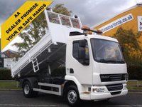 USED 2008 58 DAF 45 SERIES  FA 45.160 E4 [ 3 Way ] Tipper+PTO Underbody Compressor Low mileage Free UK Delivery  