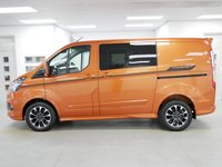 USED 2022 22 FORD TRANSIT CUSTOM 320 2.0 EBL 185 BHP SWB SPORT CREWCAB 5 SEATER ( NO VAT ! ) FACTORY SAT NAV | TAILGATE  | NO VAT !