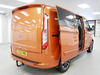 USED 2022 22 FORD TRANSIT CUSTOM 320 2.0 EBL 185 BHP SWB SPORT CREWCAB 5 SEATER ( NO VAT ! ) FACTORY SAT NAV | TAILGATE  | NO VAT !