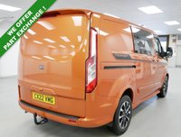 USED 2022 22 FORD TRANSIT CUSTOM 320 2.0 EBL 185 BHP SWB SPORT CREWCAB 5 SEATER ( NO VAT ! ) FACTORY SAT NAV | TAILGATE  | NO VAT !