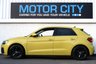 USED 2021 70 AUDI A1 1.0 TFSI 25 Technik Sportback 5dr Petrol S Tronic Euro 6 (s/s) (95 ps) PEARL PYTHON YELLOW AUTOMATIC TFSI