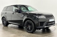USED 2018 68 LAND ROVER RANGE ROVER SPORT 3.0 SD V6 HSE SUV 5dr Diesel Auto 4WD Euro 6 (s/s) (306 ps) Striking Santorini Black Metallic, Premium Ebony Leather, Panoramic Glass Roof, 4 Zone Climate Control