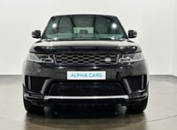 USED 2018 68 LAND ROVER RANGE ROVER SPORT 3.0 SD V6 HSE SUV 5dr Diesel Auto 4WD Euro 6 (s/s) (306 ps) Striking Santorini Black Metallic, Premium Ebony Leather, Panoramic Glass Roof, 4 Zone Climate Control