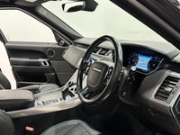 USED 2018 68 LAND ROVER RANGE ROVER SPORT 3.0 SD V6 HSE SUV 5dr Diesel Auto 4WD Euro 6 (s/s) (306 ps) Striking Santorini Black Metallic, Premium Ebony Leather, Panoramic Glass Roof, 4 Zone Climate Control