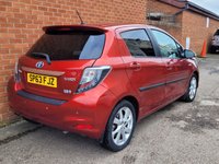 USED 2013 63 TOYOTA YARIS 1.5 VVT-h T Spirit Hatchback 5dr Petrol Hybrid CVT Euro 5 (101 ps) SAT NAV - REAR CAMERA - 1 OWNER - HYBRID - &pound;0 ROAD TAX