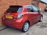 USED 2013 63 TOYOTA YARIS 1.5 VVT-h T Spirit Hatchback 5dr Petrol Hybrid CVT Euro 5 (101 ps) SAT NAV - REAR CAMERA - 1 OWNER - HYBRID - &pound;0 ROAD TAX