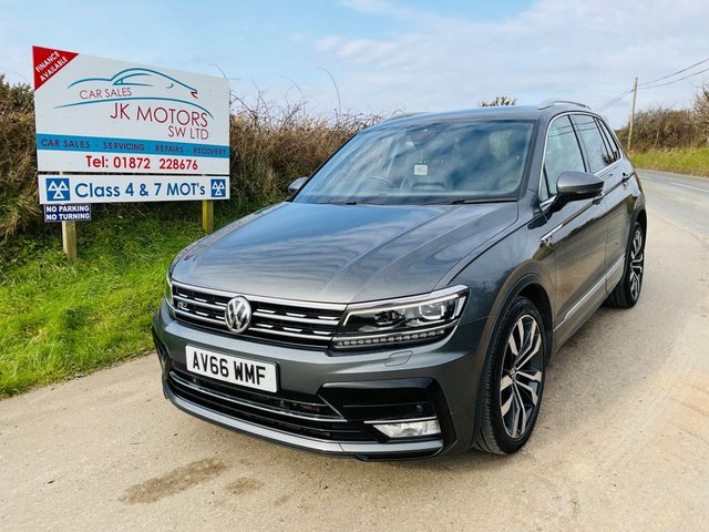 2016 66 Volkswagen Tiguan 2.0 TDI BlueMotion Tech R-Line SUV 5dr Diesel Manual 4Motion Euro 6 (s/s) (150 ps)