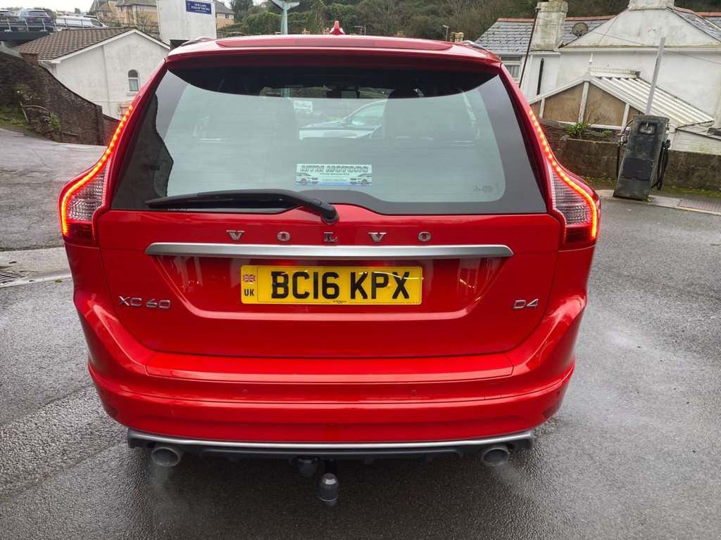 USED 2016 16 VOLVO XC60 2.0 D4 R-Design Lux Nav SUV 5dr Diesel Auto Euro 6 (s/s) (190 ps) DAB KEYLESS NAVIGATION