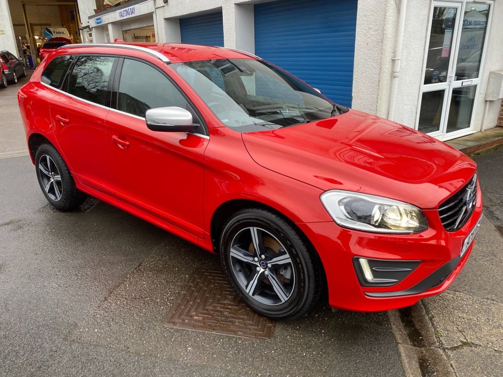 USED 2016 16 VOLVO XC60 2.0 D4 R-Design Lux Nav SUV 5dr Diesel Auto Euro 6 (s/s) (190 ps) DAB KEYLESS NAVIGATION