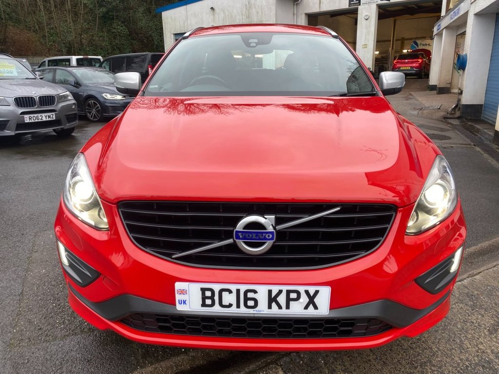 USED 2016 16 VOLVO XC60 2.0 D4 R-Design Lux Nav SUV 5dr Diesel Auto Euro 6 (s/s) (190 ps) DAB KEYLESS NAVIGATION