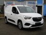 USED 2020 20 VAUXHALL COMBO 1.6 Turbo D 2300 Sportive Panel Van 4dr Diesel Manual L1 H1 Euro 6 (s/s) (100 ps) Finished in JADE WHITE with PLYLINED REAR. Very Clean 1 Owner van. This practical small van has a one-tonne payload and the cabin is airy, comfortable and modern. Features include Fixed full height Bulk Head, 3 SEATS, Ply Lined, Rear Park Sensors, Apple Play, DAB Radio, B/Tooth, Cruise Control and more. Dealer Serviced at 25206 miles, 48709 miles, 74262 miles and on arrival at 80426 miles.