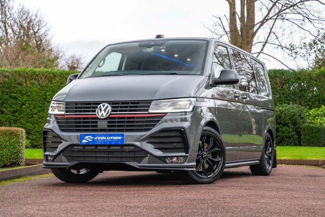 2022 71 Volkswagen Transporter 2.0 BiTDI T32 Sportline Black Edition Crew Van Double Cab 5dr Diesel DSG FWD SWB Euro 6 (s/s) (204 ps)