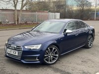 USED 2017 17 AUDI S4 3.0 TFSI V6 Saloon 4dr Petrol Tiptronic quattro Euro 6 (s/s) (354 ps) 
