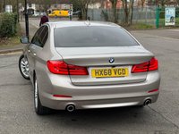 USED 2018 68 BMW 5 SERIES 2.0 520d SE Saloon 4dr Diesel Auto Euro 6 (s/s) (190 ps) 