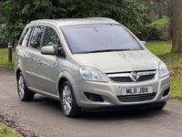 USED 2011 11 VAUXHALL ZAFIRA 1.7 CDTi ecoFLEX Elite MPV 5dr Diesel Manual Euro 5 (110 ps) 
