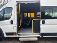 USED 2018 18 PEUGEOT BOXER 2.0 BlueHDi 440 L4 H2 [ MINIBUS WAV  WITH COIF] Euro 6 (130 ps) PEUGEOT L4 LWB " LOW MILEAGE "