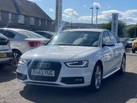 USED 2013 63 AUDI A4 2.0 TDI S line Saloon 4dr Diesel Manual quattro Euro 5 (s/s) (177 ps) 